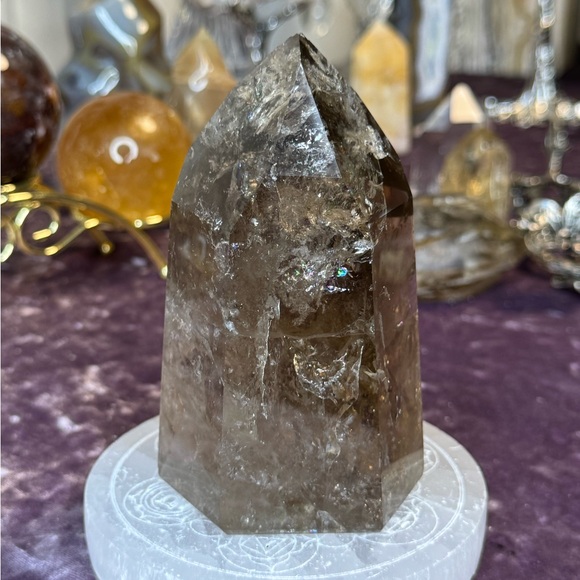 Smokey Quartz Tower SQ13